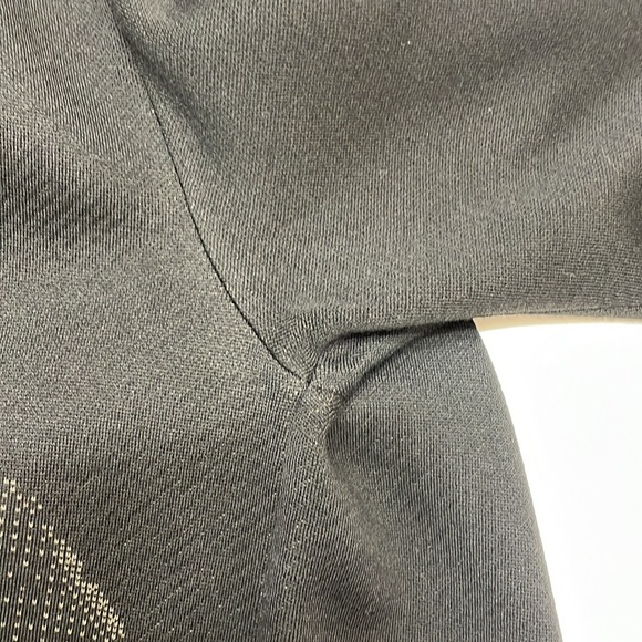 St. John Panther Print Black Jacquard Sweater - Picture 9 of 12